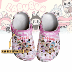 Mistmerch Labubu Crocs Crocband Clogs Shoes Comfortable For Men Women and Kids - Style1
