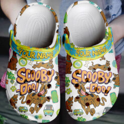 Mistmerch Scooby-Doo Crocs Crocband Clogs Shoes Comfortable For Men Women and Kids