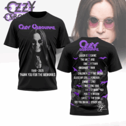 Mistmerch Ozzy Osbourne T Shirt Gift For Fans